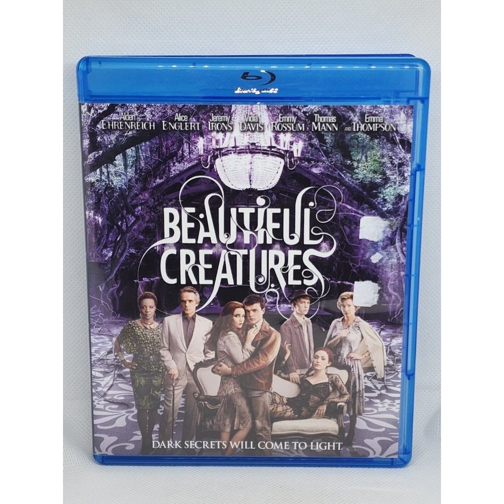 Blu-Ray Beautiful Creatures Dark Secrets Will Come To Light Movie 2 Disk Clean N